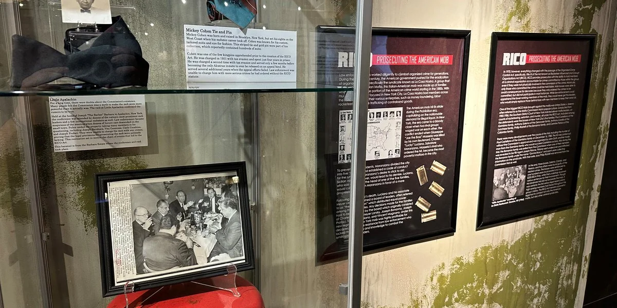 The American Mob featured at Alcatraz East Crime Museum