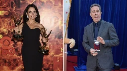 Jerry Seinfeld's Distaste for PC Art Is a 'Red Flag,' Says Julia Louis-Dreyfus