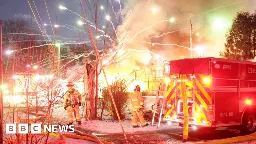 Fireworks explode during house fire in Massachusetts