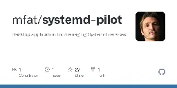 GitHub - mfat/systemd-pilot: Desktop application for managing Systemd services