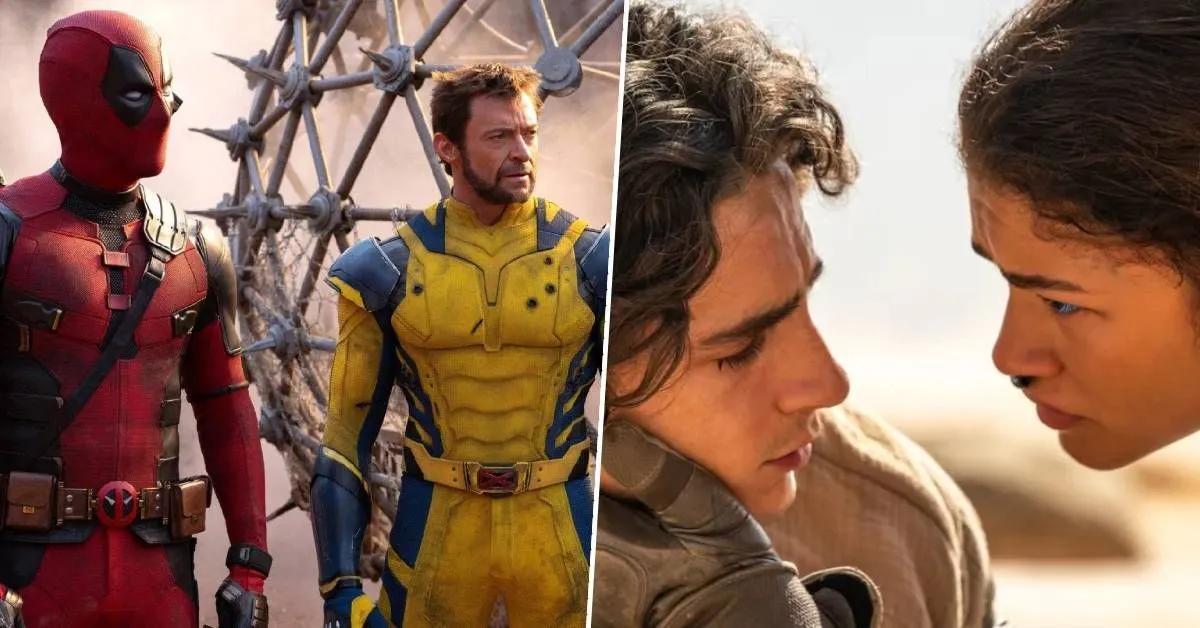 From Deadpool and Wolverine to Dune: Part Two, all 10 of the highest-grossing movies of 2024 are sequels – and it's the first time that's happened in at least 50 years