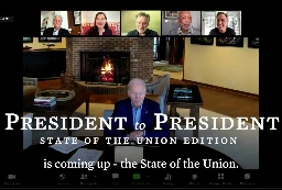 White House Video Promotes SOTU With Joe Biden Seeking Advice From Michael Douglas, Morgan Freeman And Other Famous Fictional Presidents