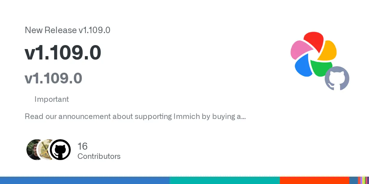 Release v1.109.0 · immich-app/immich