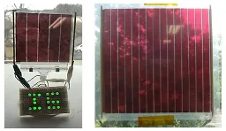 Green light wavelength-selective organic solar tech for greenhouses