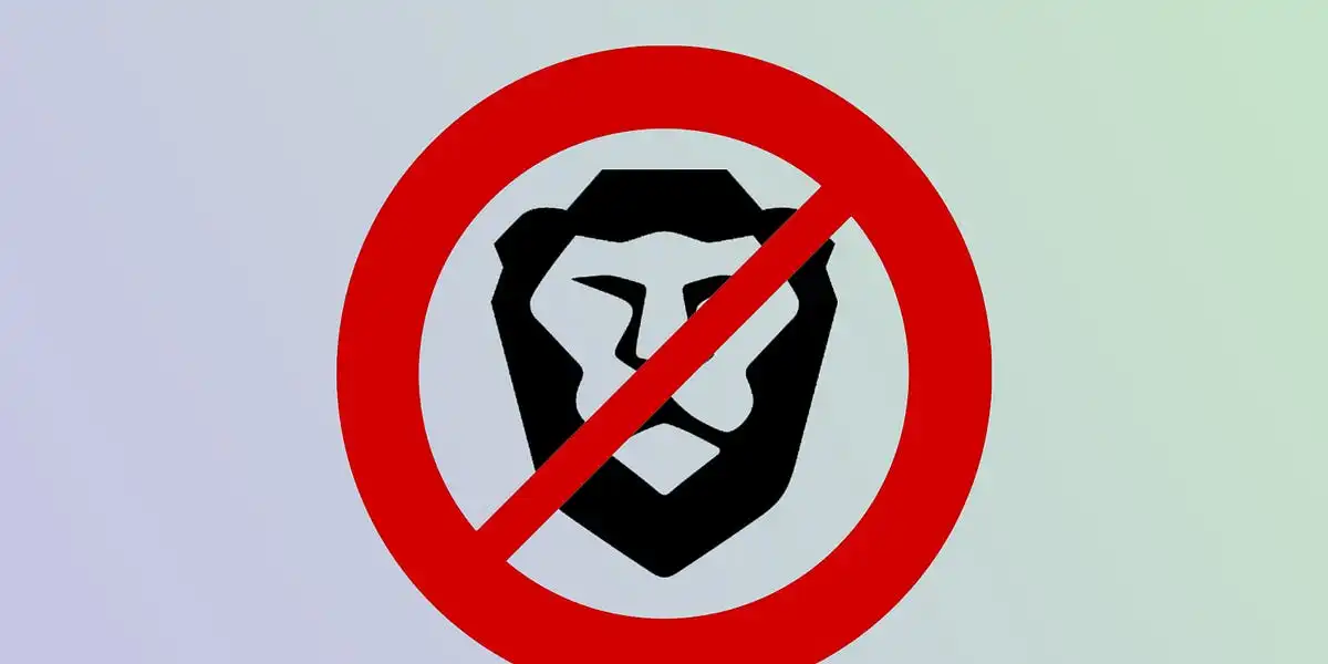 Stop using Brave Browser