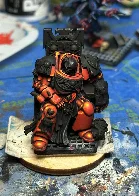 Work in progress dead Blood Angels terminator