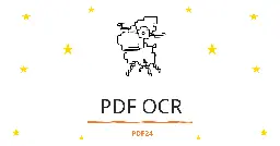 PDF OCR - Recognize text - easily, online, free