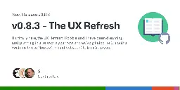 Release v0.8.3 - The UX Refresh · Kareadita/Kavita