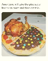 Americans will take the piss out of beans on toast and then eat this.