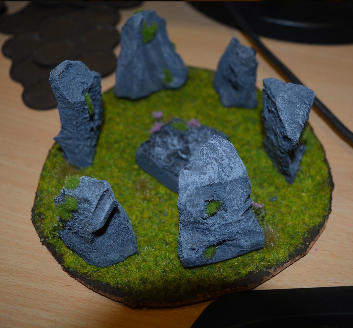 Another DIY styrofoam terrain piece