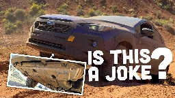 The 2024 Subaru Crosstrek Wilderness Has The Most Pathetic Skid Plate In The History Of Skid Plates - The Autopian