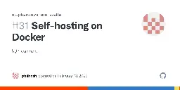Self-hosting on Docker · Issue #31 · stophecom/sharrr-svelte