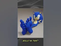 Sonic is Canonically WEIRD About Feet! 🦶