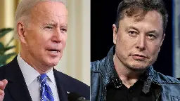 Biden says Elon Musk was an 'illegal worker' when he began U.S. career