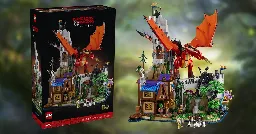 Lego’s first Dungeons & Dragons set arrives next month, has both a Dungeon and a Dragon