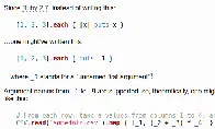 "Useless syntax sugar": Numbered block parameters in Ruby