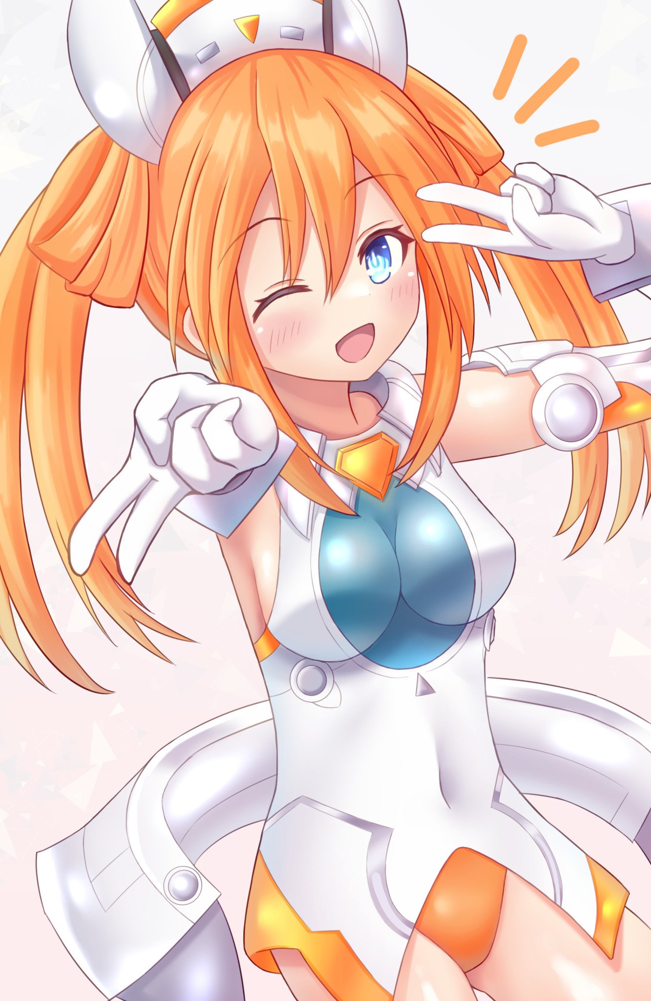 Orange Heart's Giving You Some Encouragement! [eima_mcyKT]