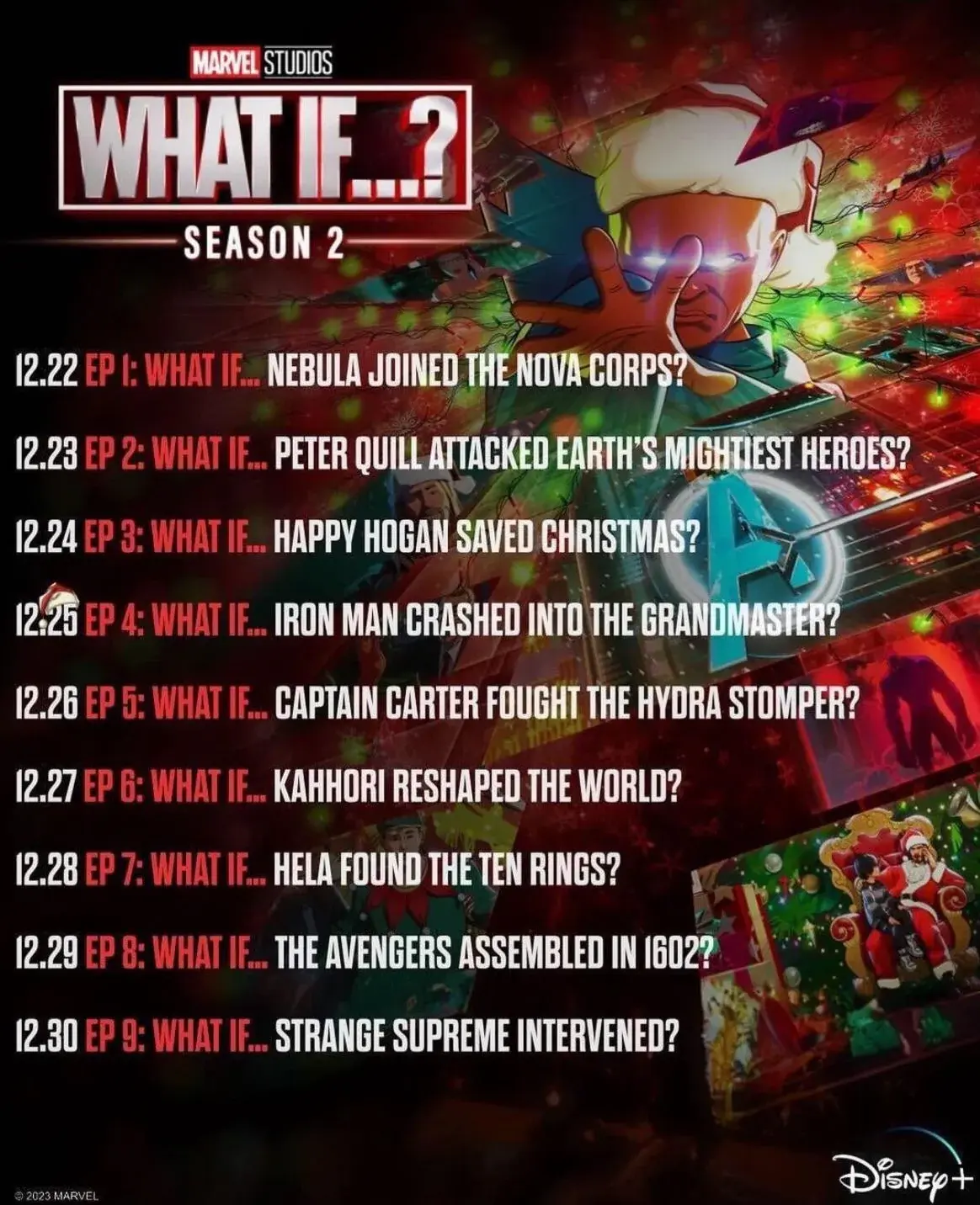 “What If…?” Season Two Episodes Release Dates and Titles