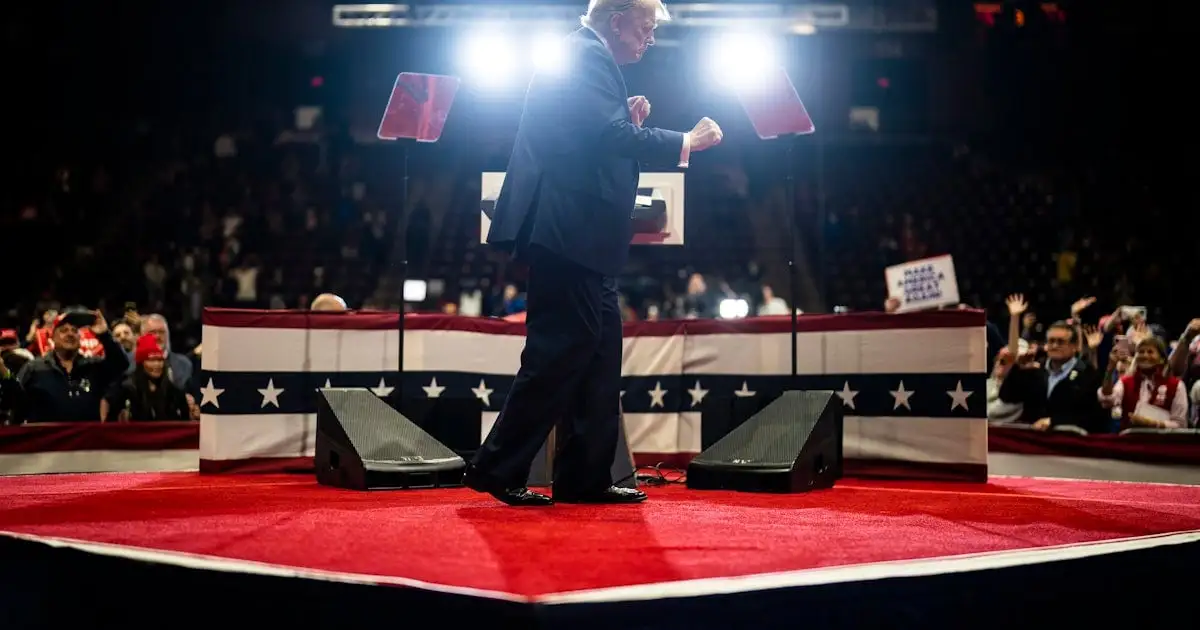 They
Came, They Saw, They Left Early: Trump Stumps in South Carolina