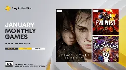 PlayStation Plus Monthly Games for January: A Plague Tale: Requiem, Evil West, Nobody Saves the World