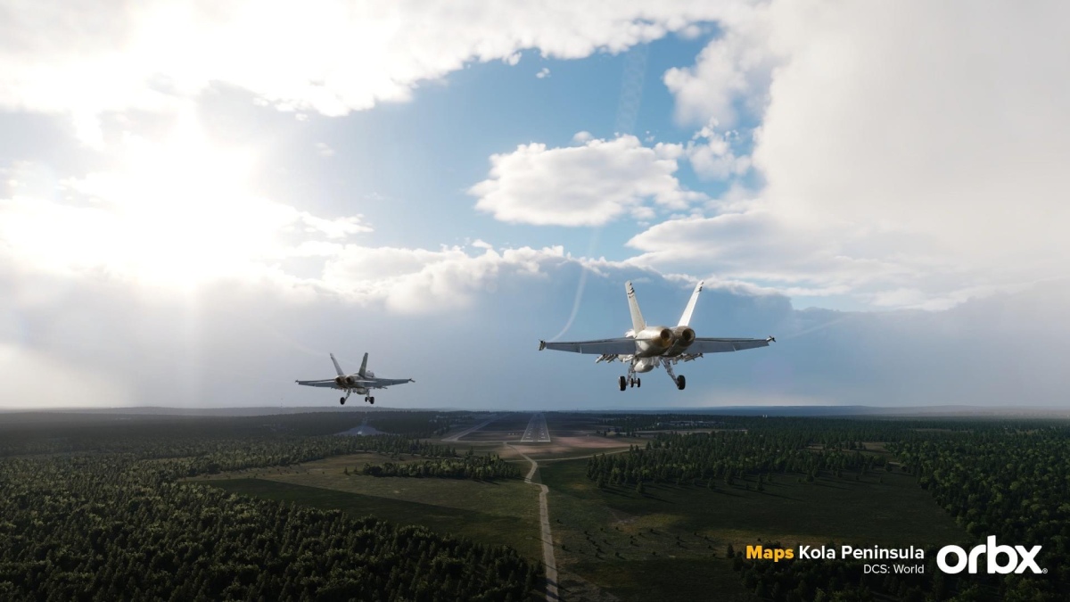 New screenshots show off DCS: Kola map by Orbx