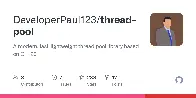 GitHub - DeveloperPaul123/thread-pool: A modern, fast, lightweight thread pool library based on C++20