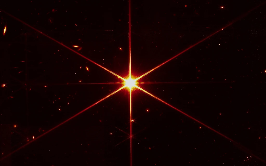 Spikes on star image