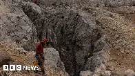 Mark Dickey: US explorer freed from one of Turkey's deepest caves