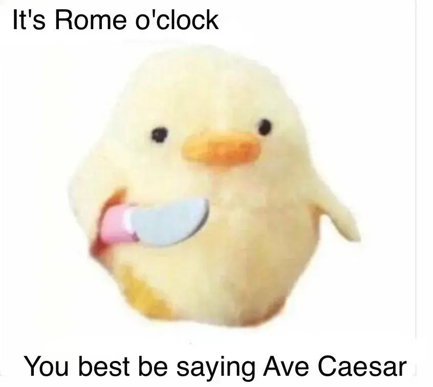 AVE CAESAR