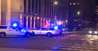 Suspect arrested after breaking into judicial building in Denver after crash, holding security guard at gunpoint