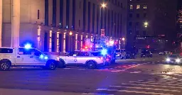 Suspect arrested after breaking into judicial building in Denver after crash, holding security guard at gunpoint