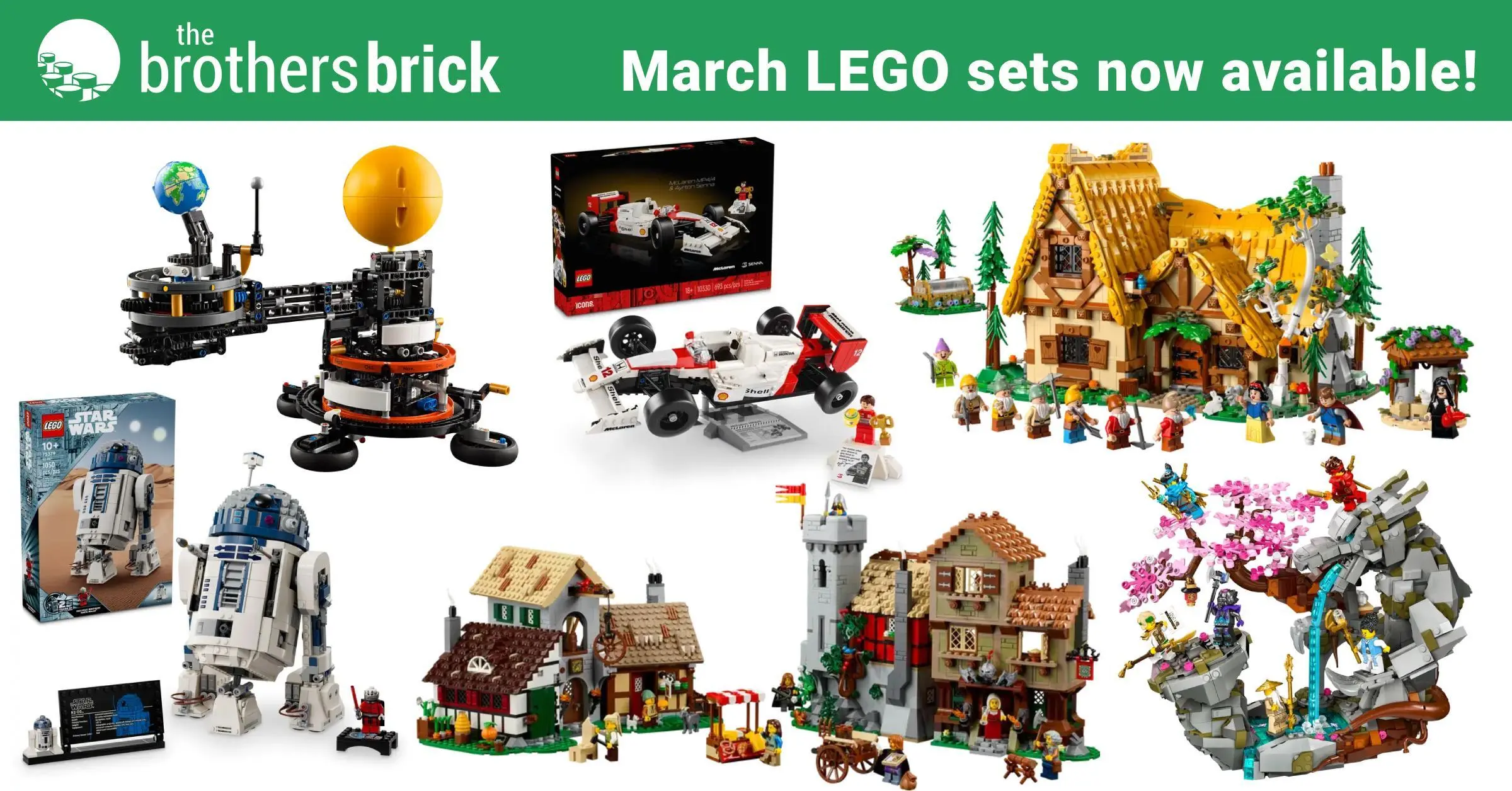 New LEGO sets for March 2024 now available for purchase [News] - The Brothers Brick