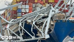 Baltimore bridge salvage: 'This is a game of Jenga you don't want to lose'