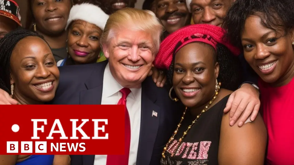 Trump supporters target black voters with faked AI images