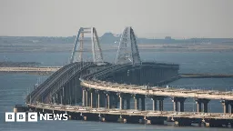 Crimea bridge closed after fuel depot hit - Russia