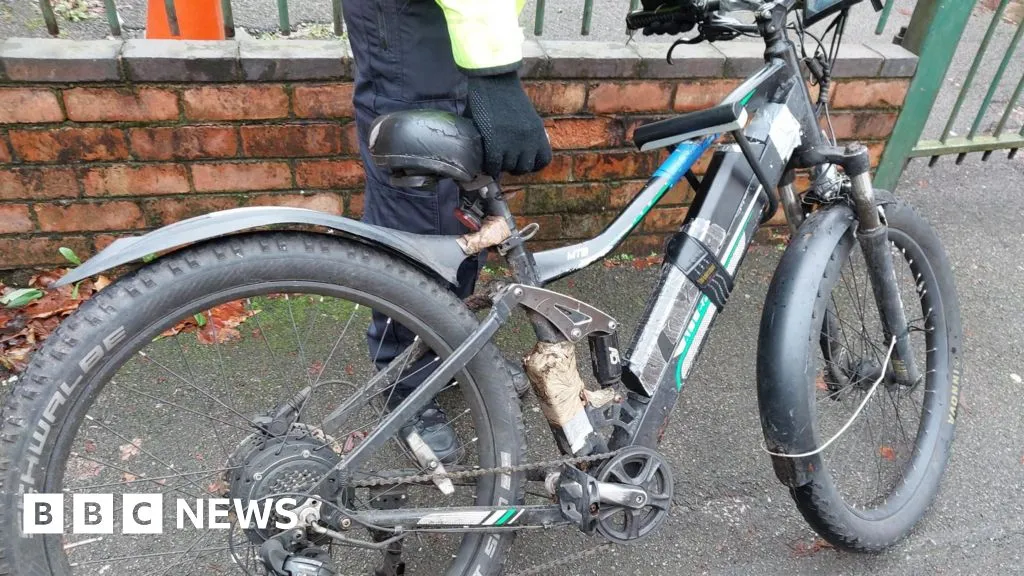 Illegally modified e-bikes seized in Derby city centre