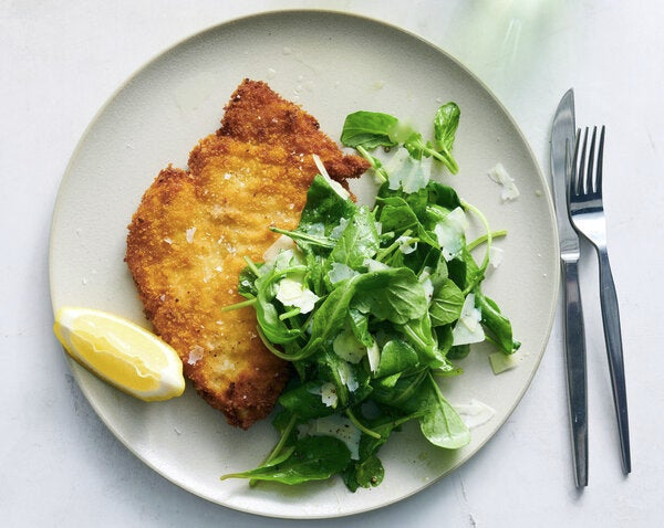 Chicken Milanese By Alexa Weibel | cooking.nytimes.com