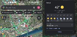 Google Maps on Android finally picked up a weather feature from the iOS version.