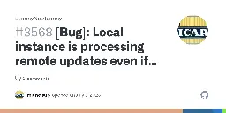 [Bug]: Local instance is processing remote updates even if not subcribed anymore · Issue #3568 · LemmyNet/lemmy