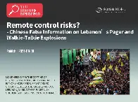 Fact Checking: Misinformation Spread Quickly on Chinese-language Social Media after Lebanon’s Pager and Walkie-Talkie Explosions in September