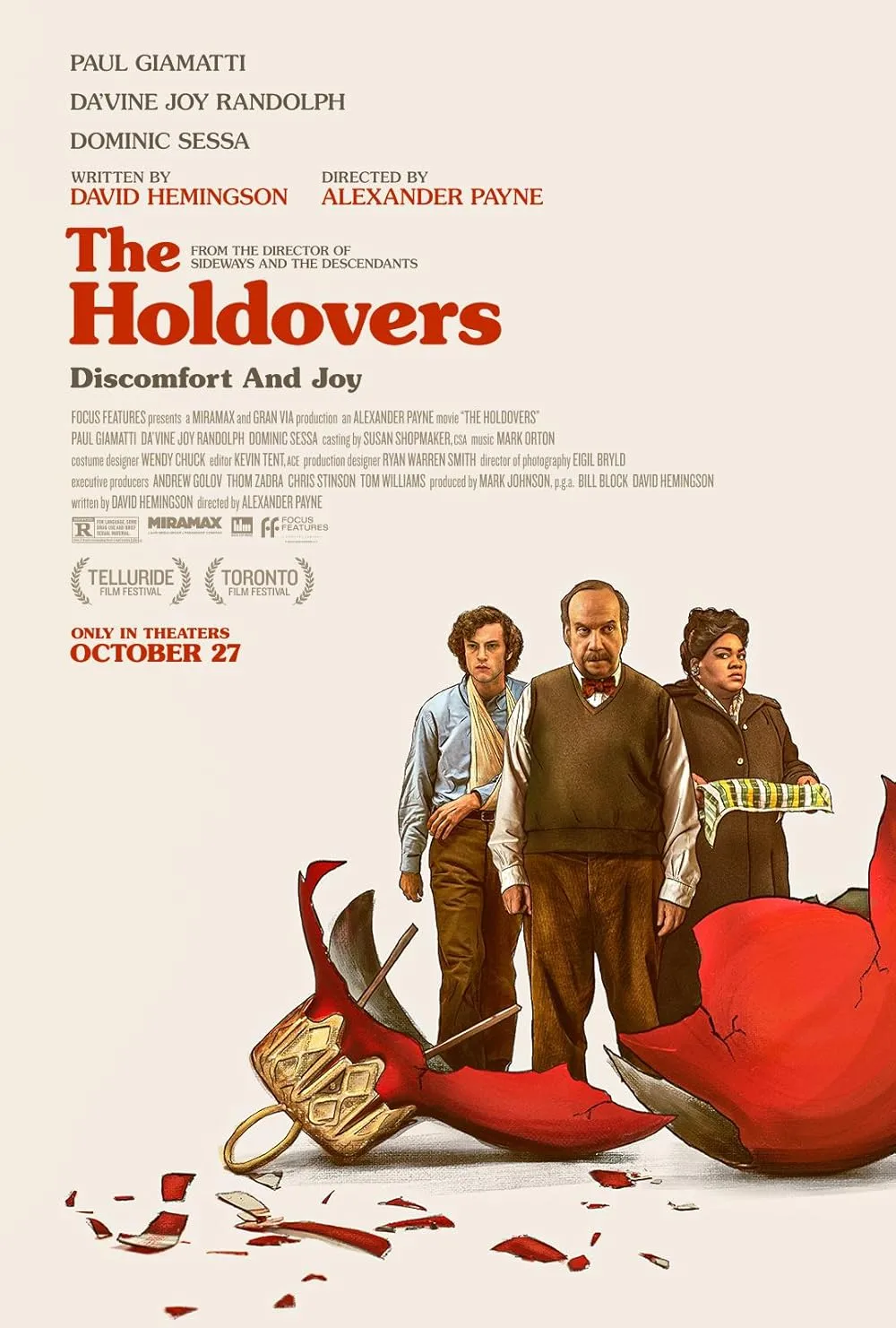 The Holdovers (2023) ⭐ 7.9 | Comedy, Drama