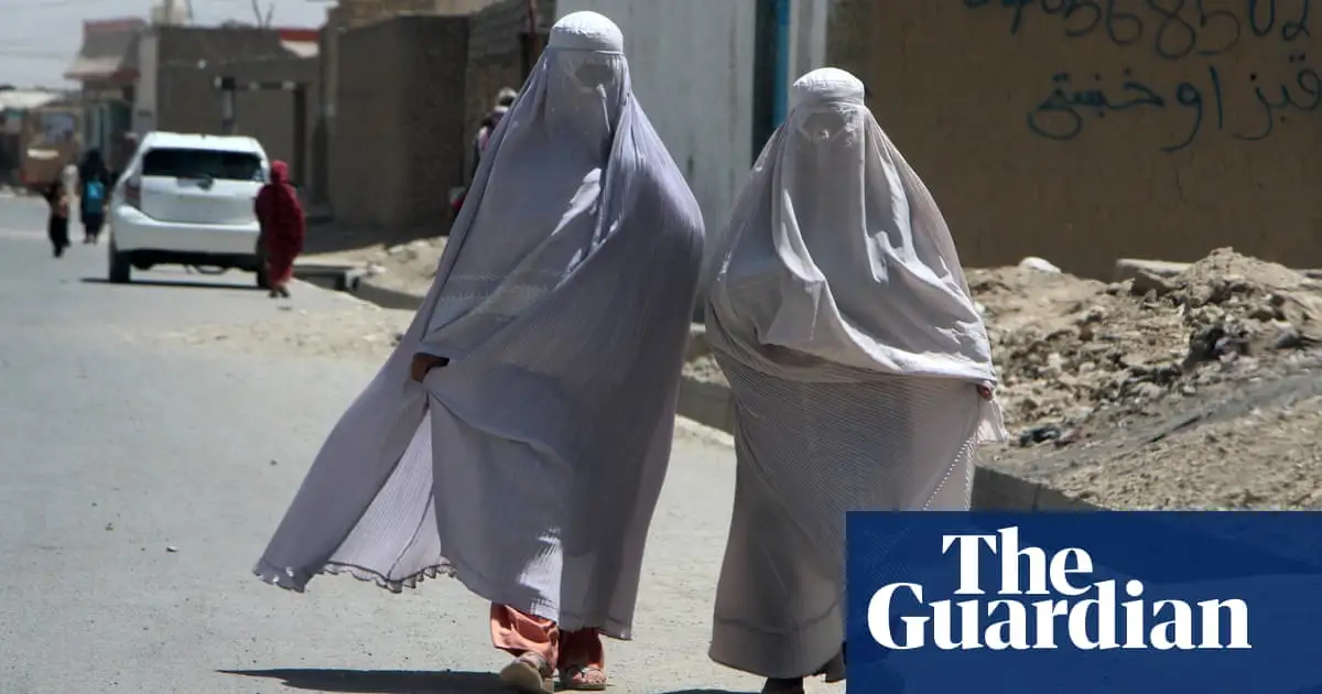 ‘Frightening’ Taliban law bans women from speaking in public