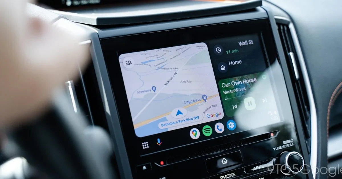 Android Auto bug removes the navigation bar which is, you know, pretty important