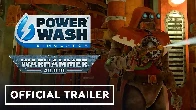 Ever fancied power washing dreadnoughts, knights and such? (Powerwash Simulator getting WH40k DLC)