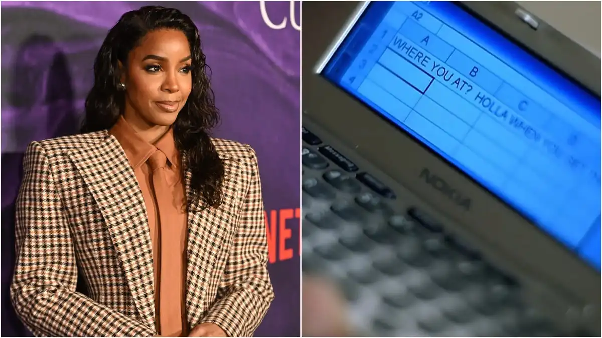 Kelly Rowland cannot escape questions about texting Nelly via Excel