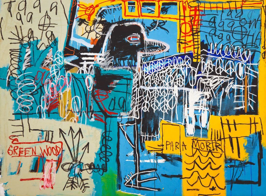 Bird On Money by Jean Michel Basquiat