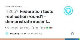 Federation tests replication round1 - demonstrate absent replication of comment deletes by RocketDerp · Pull Request #3657 · LemmyNet/lemmy