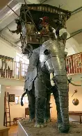 16th Century Rajput warrior elephant armor from India