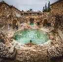 Crossover with HistoryRuins - Hammam Essalihine, a 2000 year old Roman bath still in use, Algeria