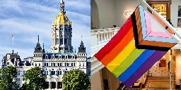 Flying the Pride flag is a gateway to ISIS, a Connecticut official claims as town passes ban